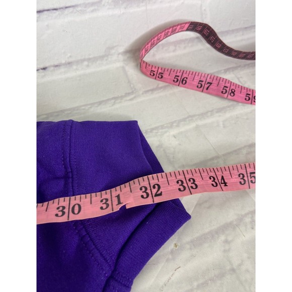 Evangelion Neon Genesis EVA 1 Anime Pullover Crew Sweatshirt Purple Mens 2XL - Picture 10 of 11